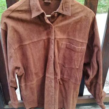 Ženska košulja/jakna, vel 44, prava koža, povoljno