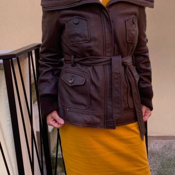 ZENSKA KOZNA JAKNA MANGO  BR L