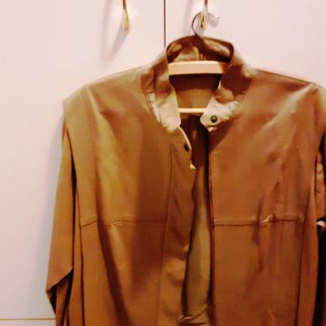 Ženska kožna sportska jakna vel. L