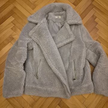 Ženska Next teddy jakna ledeno plavo siva vel M/L