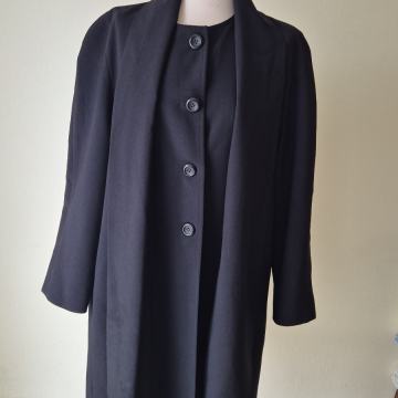 Ženski crni baloner sa priševenim šalom