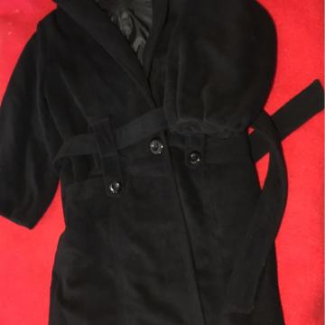 ŽENSKI KAPUT MASSIMO DUTTI CRNI M