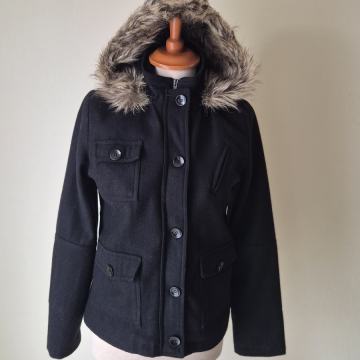 Ženski kratki kaput s kapuljačom, You & Me, vel. L