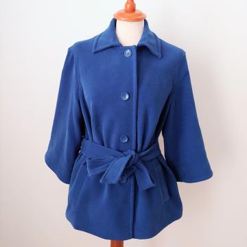 Ženski plavi kaput vel. 40