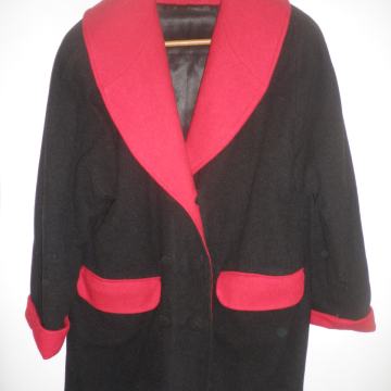 ŽENSKI TOPLI VUNENI KAPUT / JAKNA 42 L