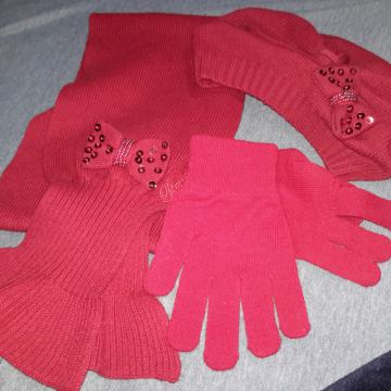 Benetton šal i kapa vl.L