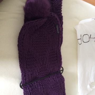 Ljubičasti Topshop šal