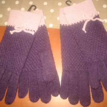 LJUBIČASTE RUKAVICE  vel. UNI - NOVO