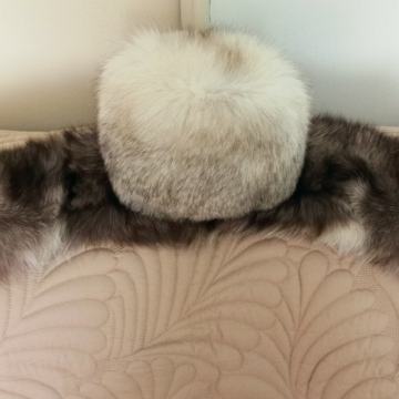 ŠUBARA I OVRATNIK OD KRZNA POLARNE LISICE