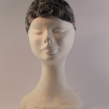 Ženska bandana, vuneni šal za glavu - ručni rad