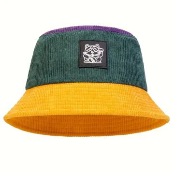 Ženski šešir Lucky Cat - Lagani ribarski šešir s dizajnom bogatstva