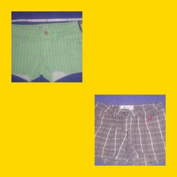 LOT ZA 2 EURA HLAČE LJETNE ŽENSKE HLAČICE TERRANOVA I FISHBONE XS 36