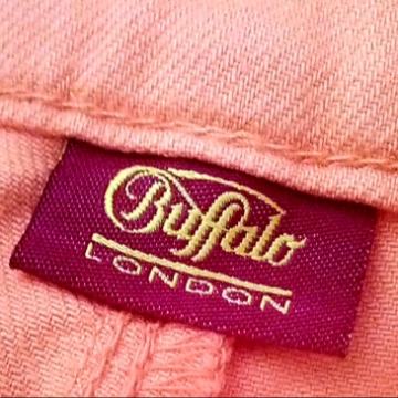 narancaste traper hlacice/ripped jeans(S)