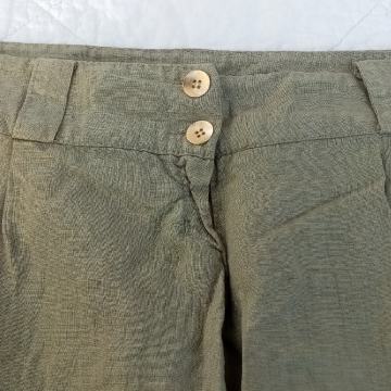 Ženske kratke hlače lan