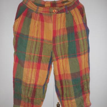 ŽENSKE LAGANE PAMUČNE KAPRI HLAČE 38 / 40 M