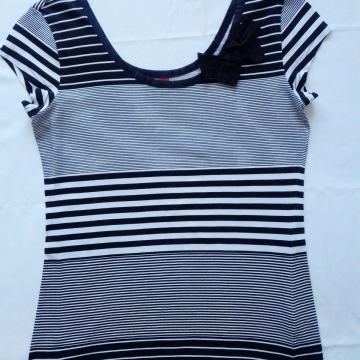 2+1 gratis! Kvalitetna pamučna S. Oliver mornarska majica, br. 38 (S)