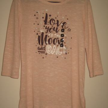 SVIJETLO ROZA MAJICA VEL. 40  NOVO
