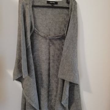 Carpe Diem moher poncho vesta/kardi vl.S/M