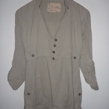 BERSHKA - LAGANA PAMUČNA MAJICA / TUNIKA 36 - 38 S