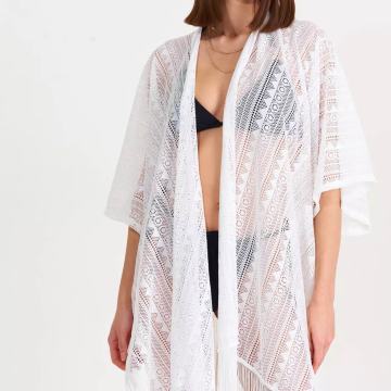 Bijeli pareo/ kaftan  uni veličine