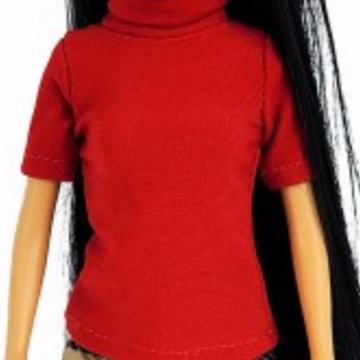 BORDO CRVENA PAMUČNA MAJICA vel.38