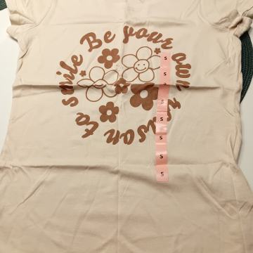 BEŽ MAJICA VEL. S  - NOVO