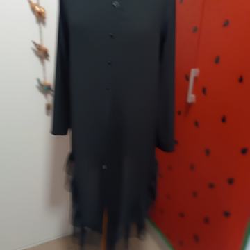 CRNA ASIMETRIČNA TUNIKA 40