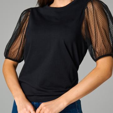 CRNA MAJICA U VELIČINI M i VEL. XL - NOVO