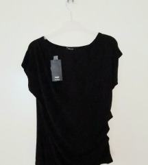 Crna svečana majica top Orsay