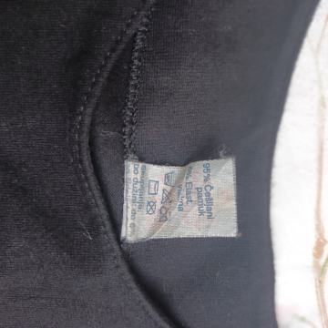 Crni bodi kratki rukav pamuk 38 i 40