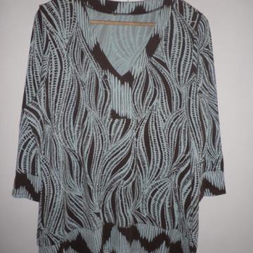 H&M - ŽENSKA LAGANA PAMUČNA MAJICA / TUNIKA 44 L