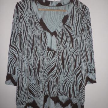 H&M - ŽENSKA LAGANA PAMUČNA MAJICA / TUNIKA 44 L