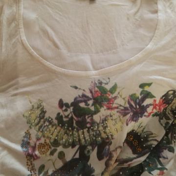 JUST CAVALLI majica sa tropic printom logo print