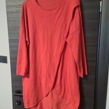 Koraljno crvena tunika