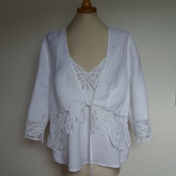 Lane Bryant komplet top i bluza .  Plus size !!!