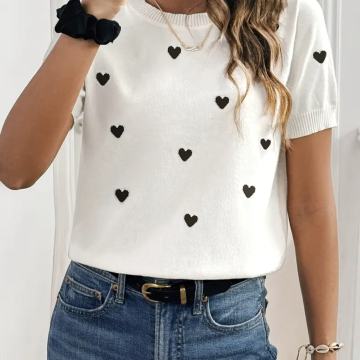 MAJICA NA SRCETA VEL. UNI - NOVO