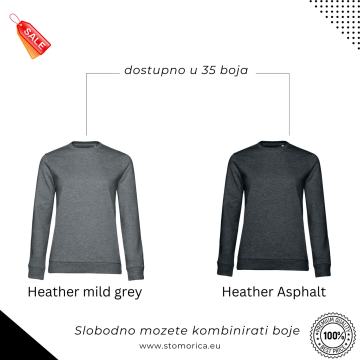 Majica ženska 2KOM  # French Terry - B&C BESPLATNA DOSTAVA