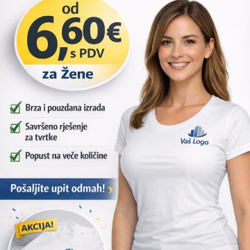 Majice za firme od 6,60 € + PDV