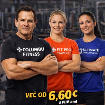 Majice s tiskom za fitness trenere