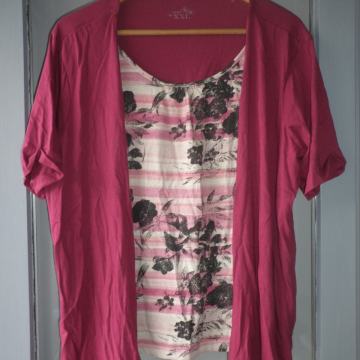 MANA - ŽENSKA LAGANA PAMUČNA MAJICA / TUNIKA 50 XXL