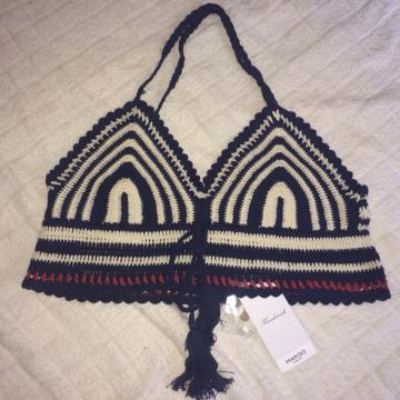 Mango Crochet Heklani Top S
