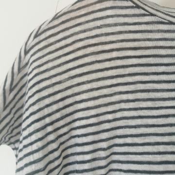 Mango majica na prugice 100% lan