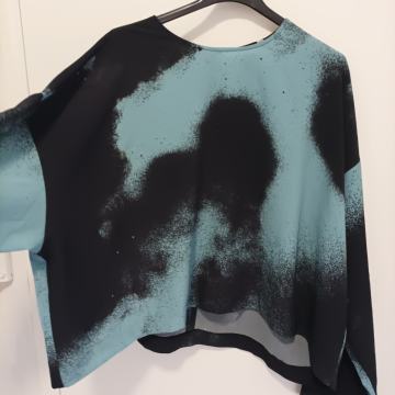 PLAVO-CRNA TUNIKA ILI MAJICA/KOŠULJICA L/XL