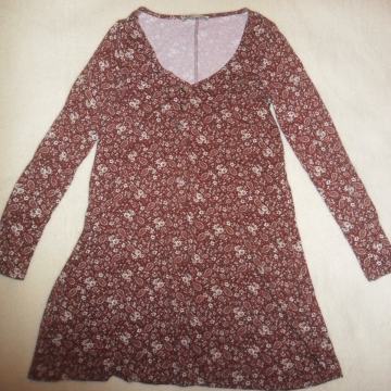 Pull&Bear elastična tunika od viskoze