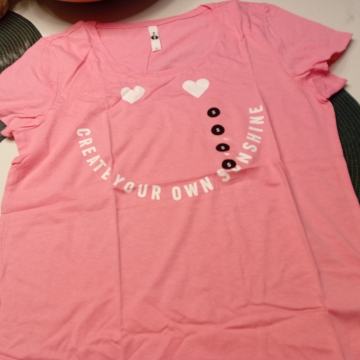 ROZA MAJICA VEL. S/M- NOVO