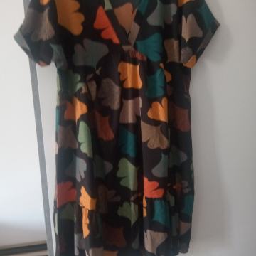 Šarena jesenjih boja ženska tunika