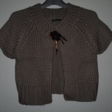 SAVANNAH novi pleteni kratki bolero vel.XS-S