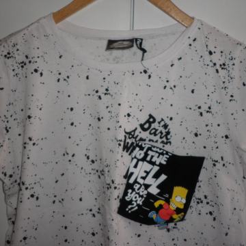 SIMPSONS - ŽENSKA LAGANA PAMUČNA MAJICA 38 M