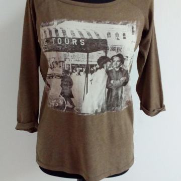 Smeđa majica foto XS  ANN CHRISTINE