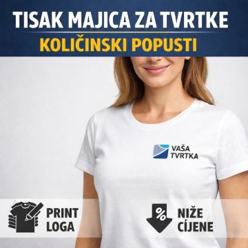 Tisak majica za tvrtke – količinski popusti
